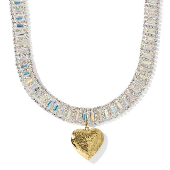 THE BRITTANY CHOKER, GOLD, VANESSA MOONEY - Picture 3 of 5